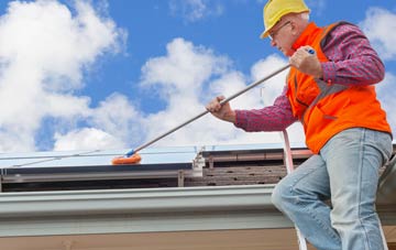 Elson soft wash roof cleaning